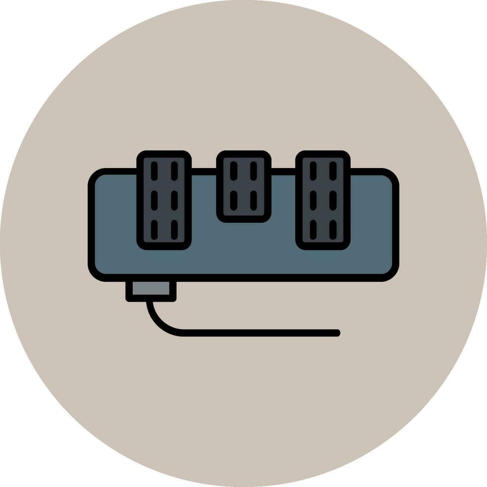 Pedal Vector Icon