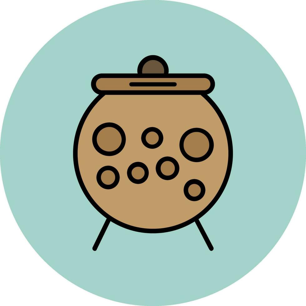 Cauldron Vector Icon