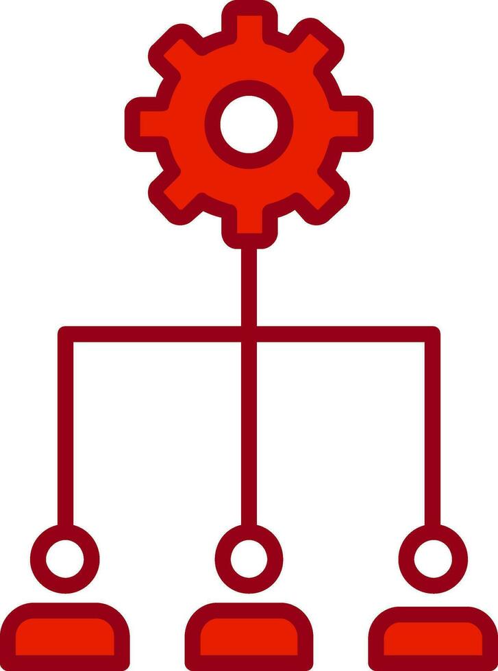 Team Management Vector Icon