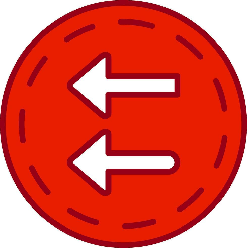 Fast Backward Vector Icon