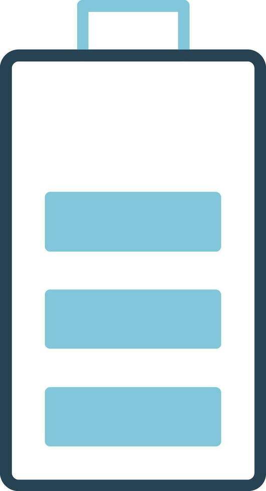 Battery Charged Vector Icon