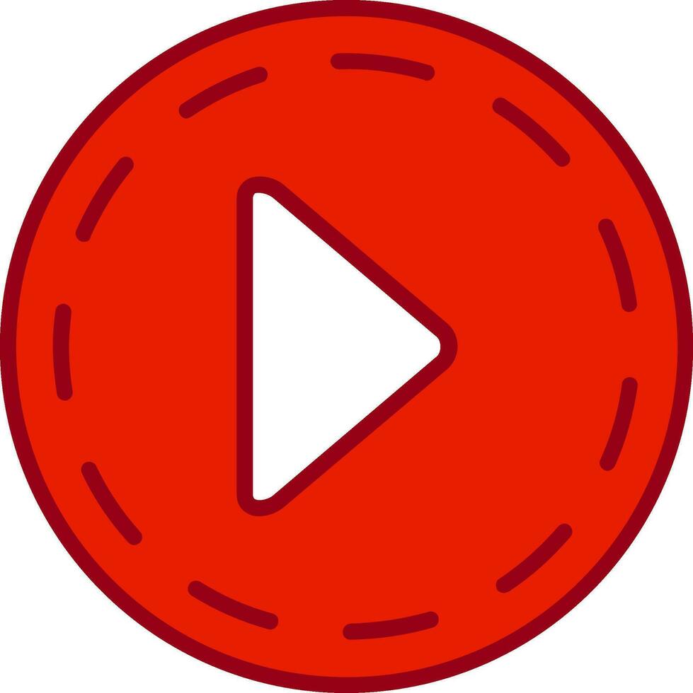 Play Button Vector Icon