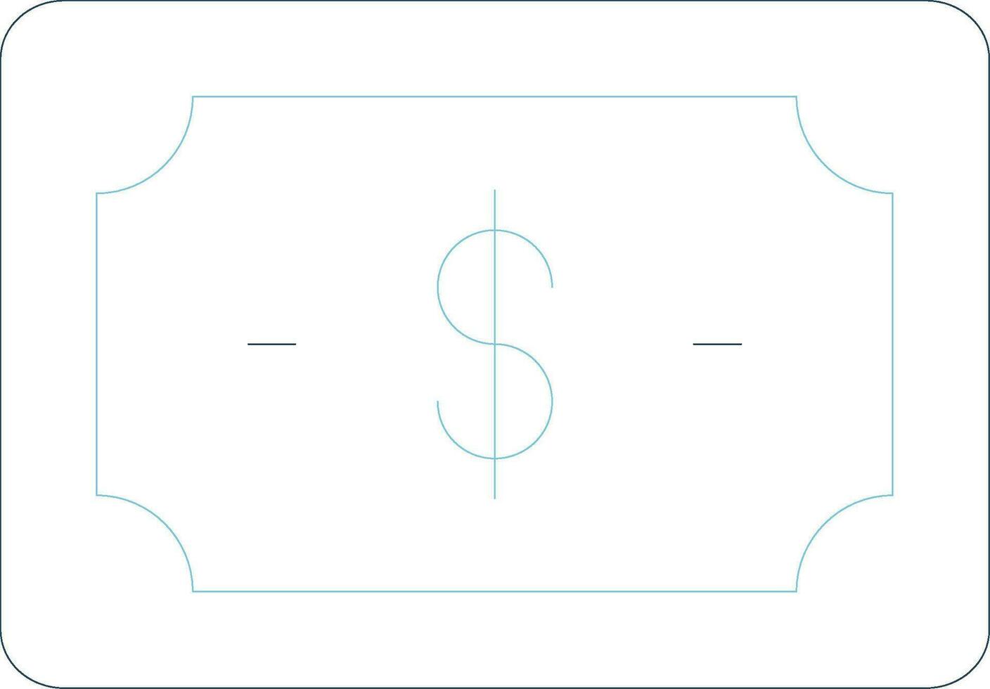 Dollar Note Vector Icon