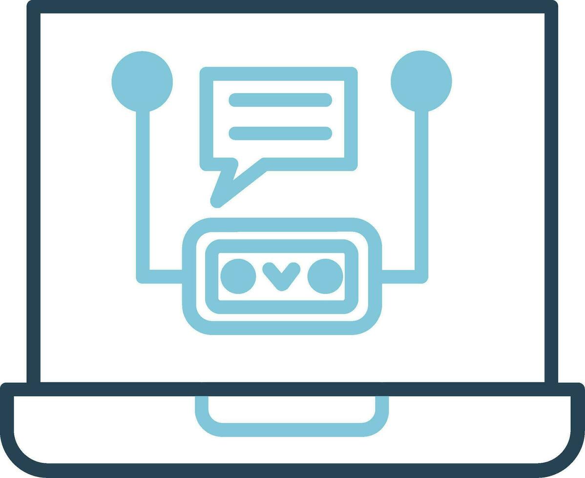 Live Chat Vector Icon