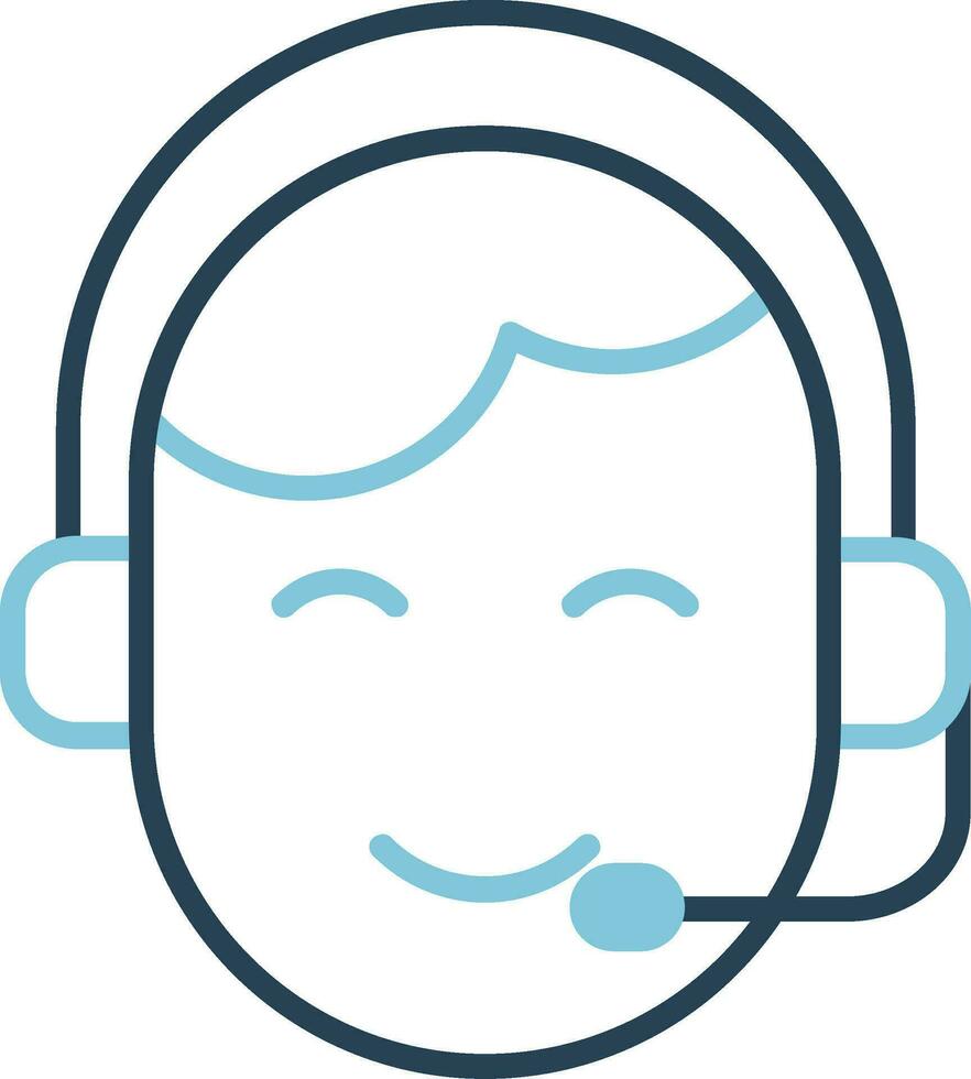 Customer Service Agent Vector Icon