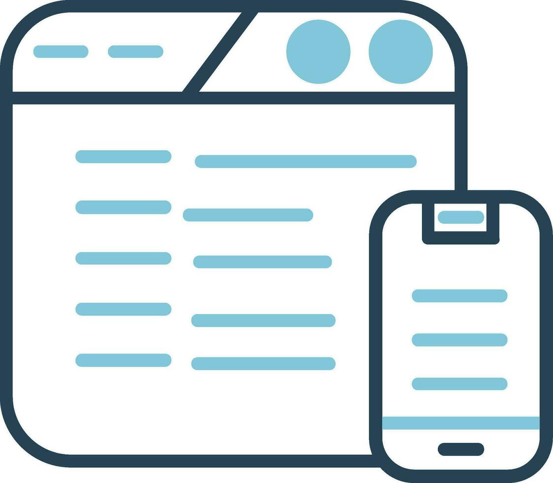 Responsive Vector Icon