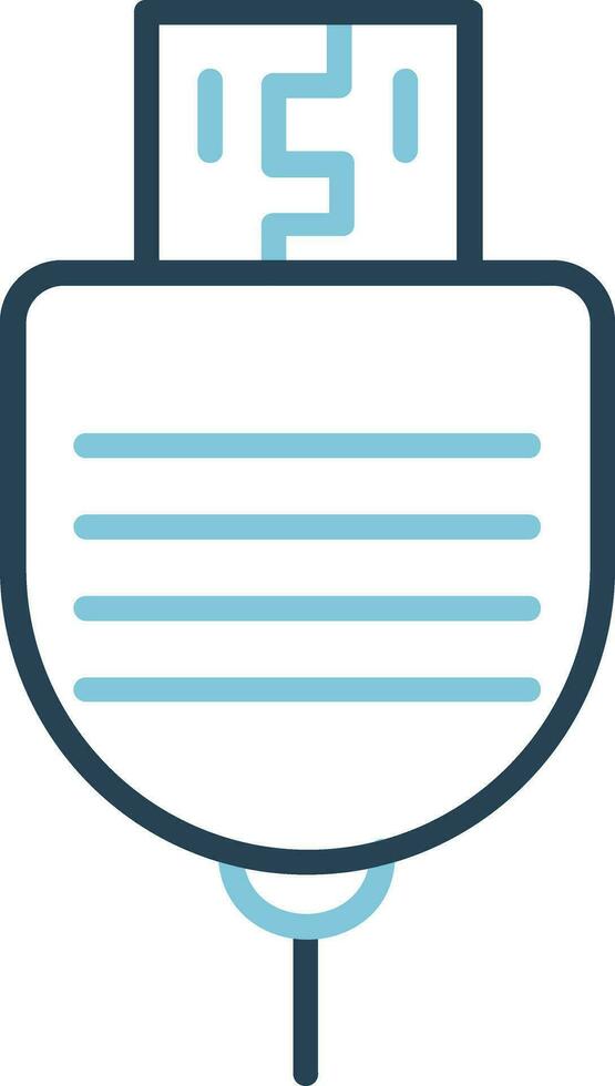 Usb Cable Vector Icon