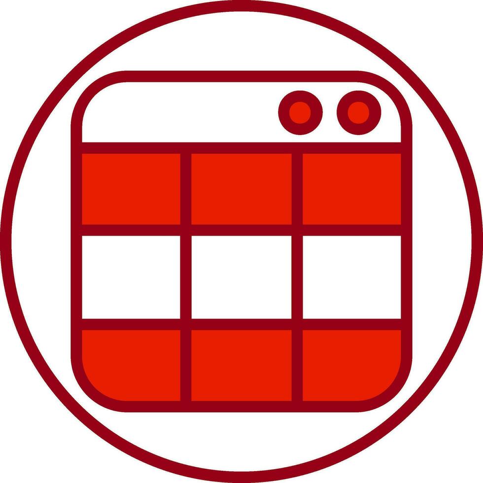 35 - Table Vector Icon