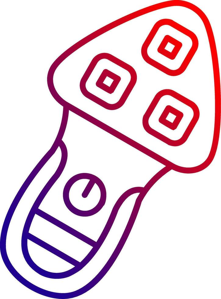 Shaver Line gradient Icon vector