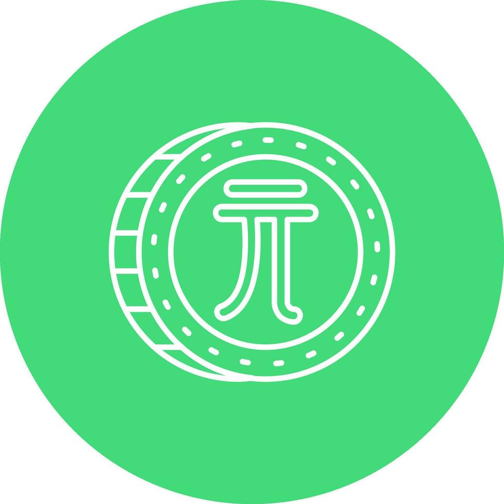 New taiwan dollar Line gradient Icon vector