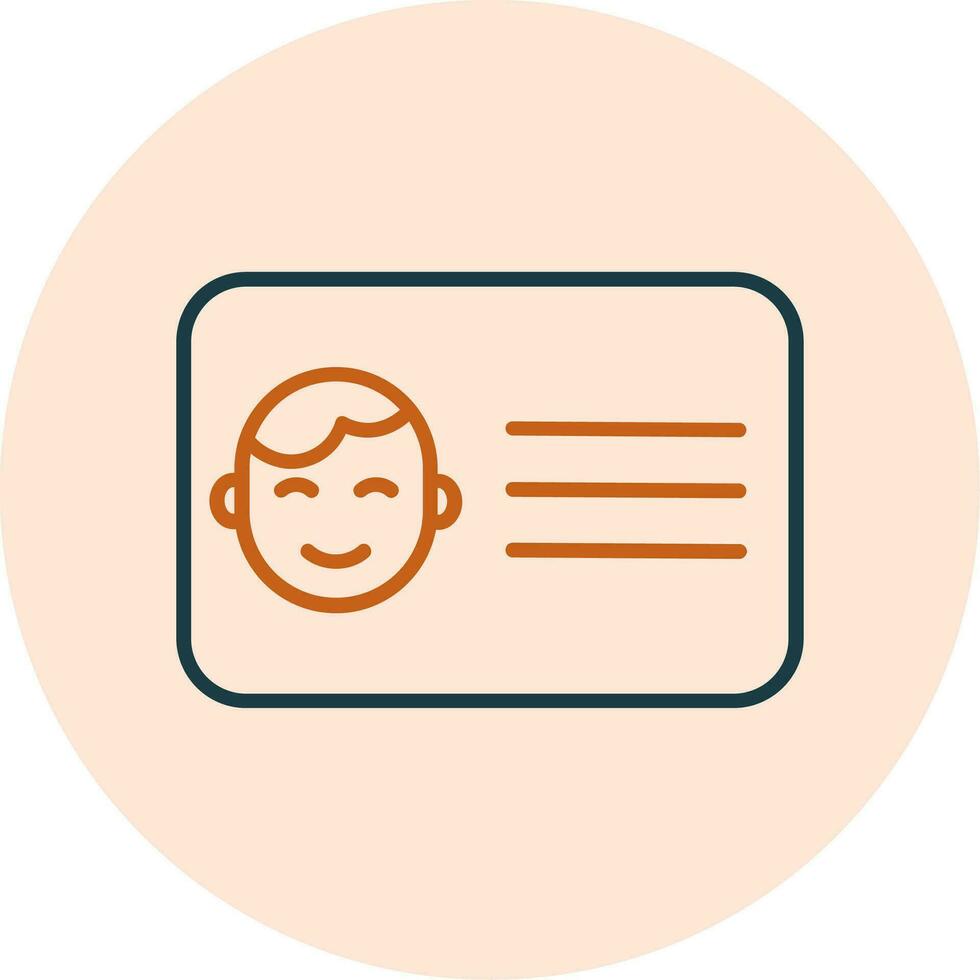 Business Card Vector Icon