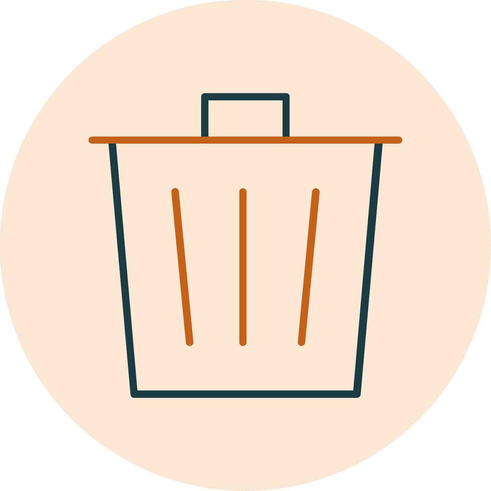 Trash Bin Vector Icon