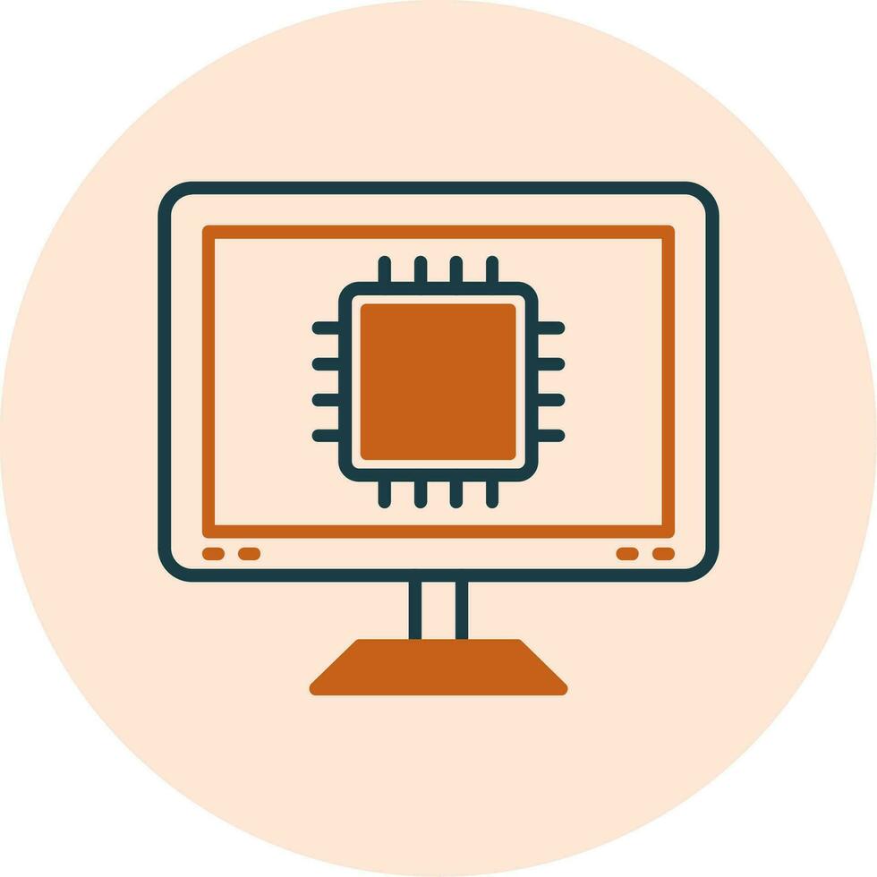 Processor Vector Icon