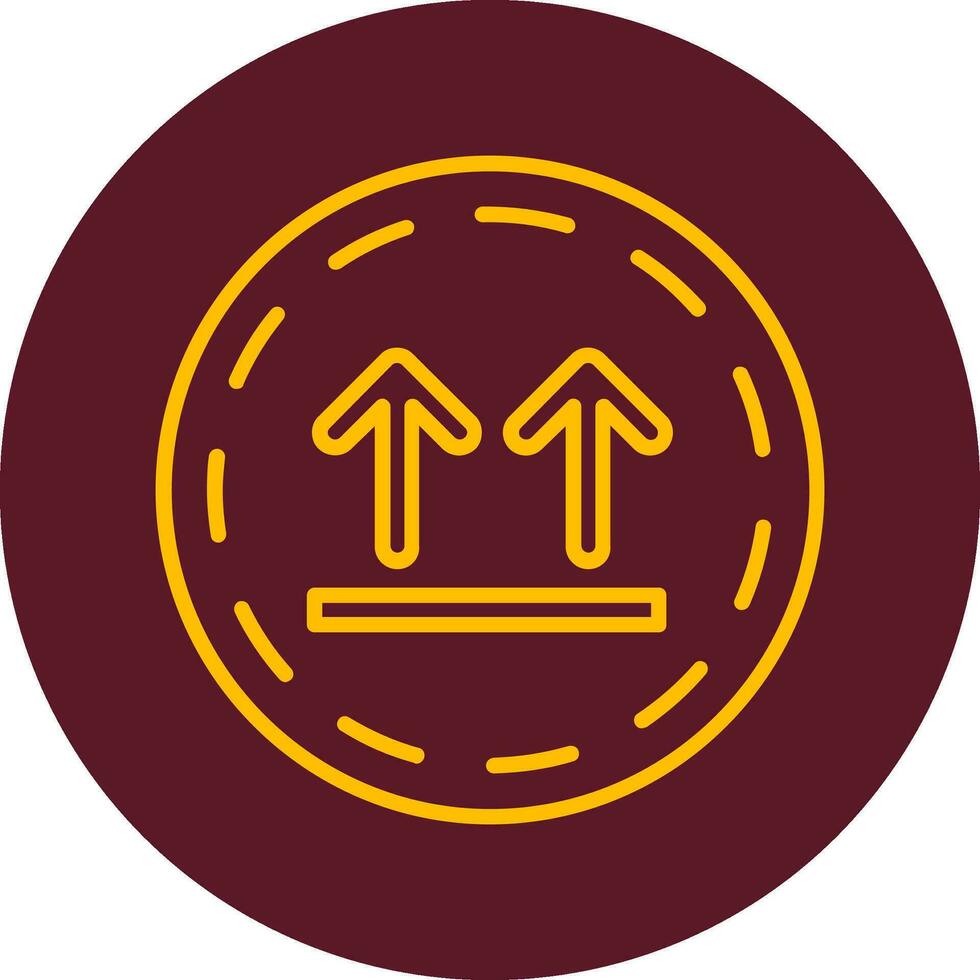 This Side Up Vector Icon