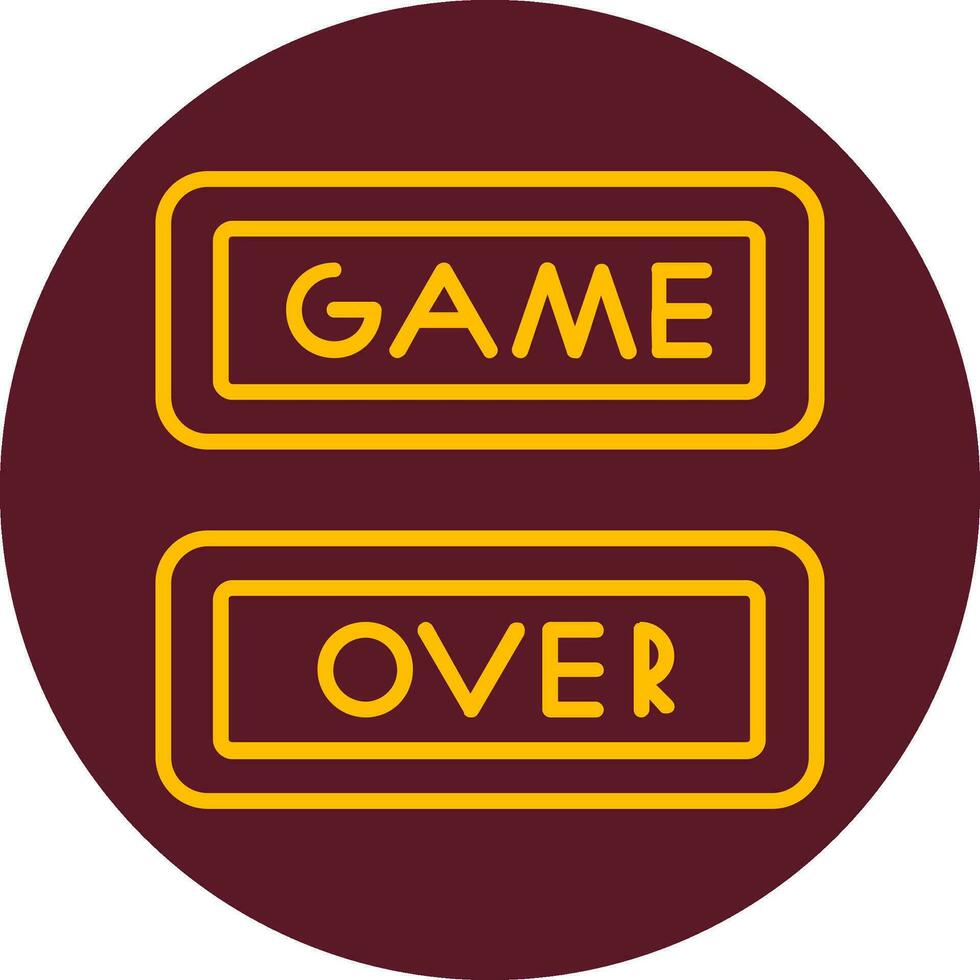 Game over Vector Icon