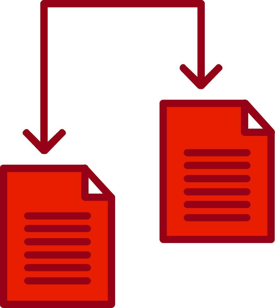 File Sharing Vector Icon
