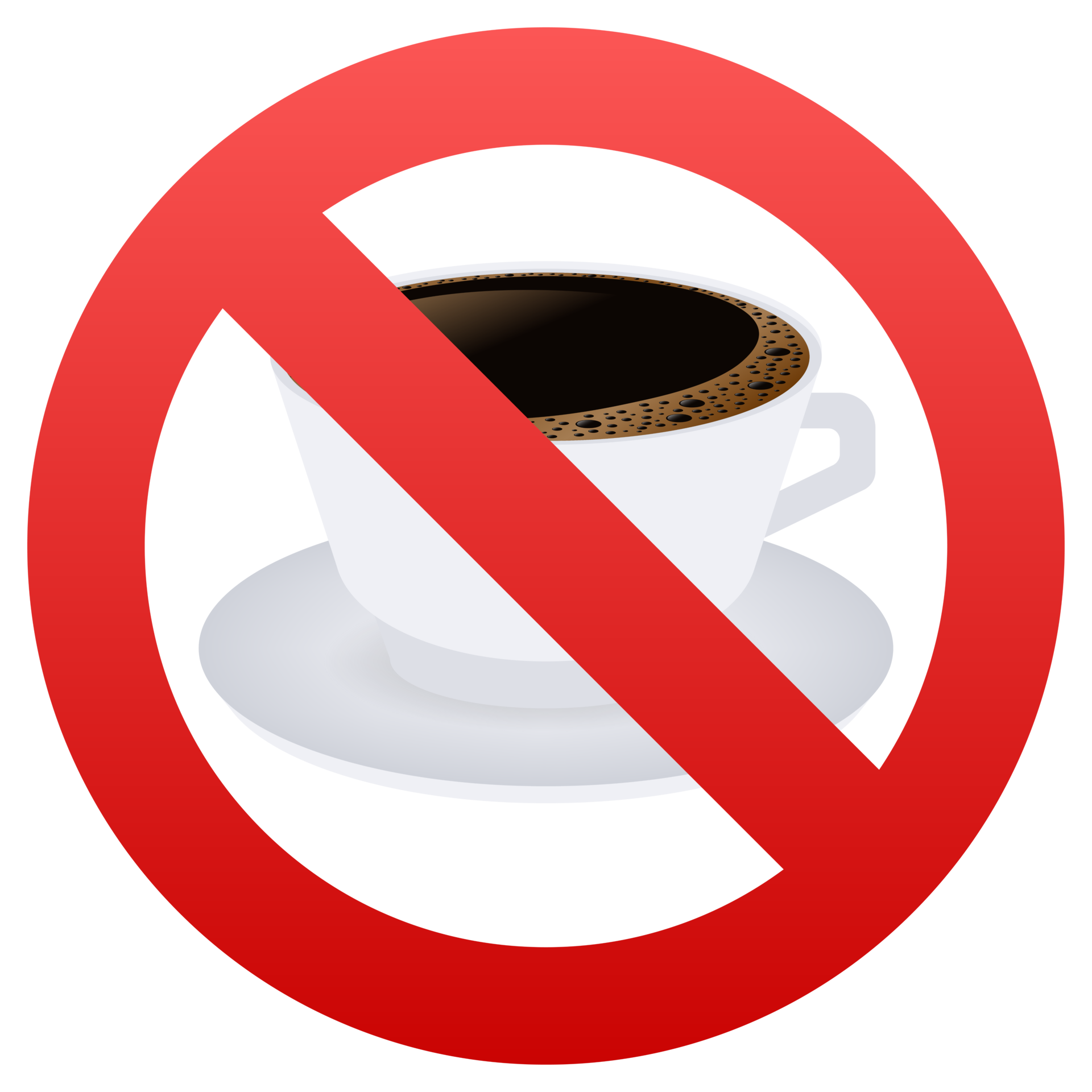 No coffee sign. No caffeine before bedtime. No takeaway icon. 36981167 PNG