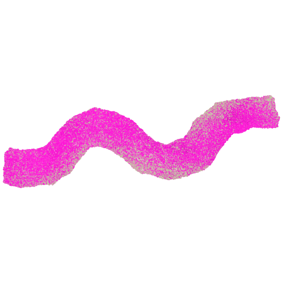 AI generated a pink wavy line drawn on a white background png