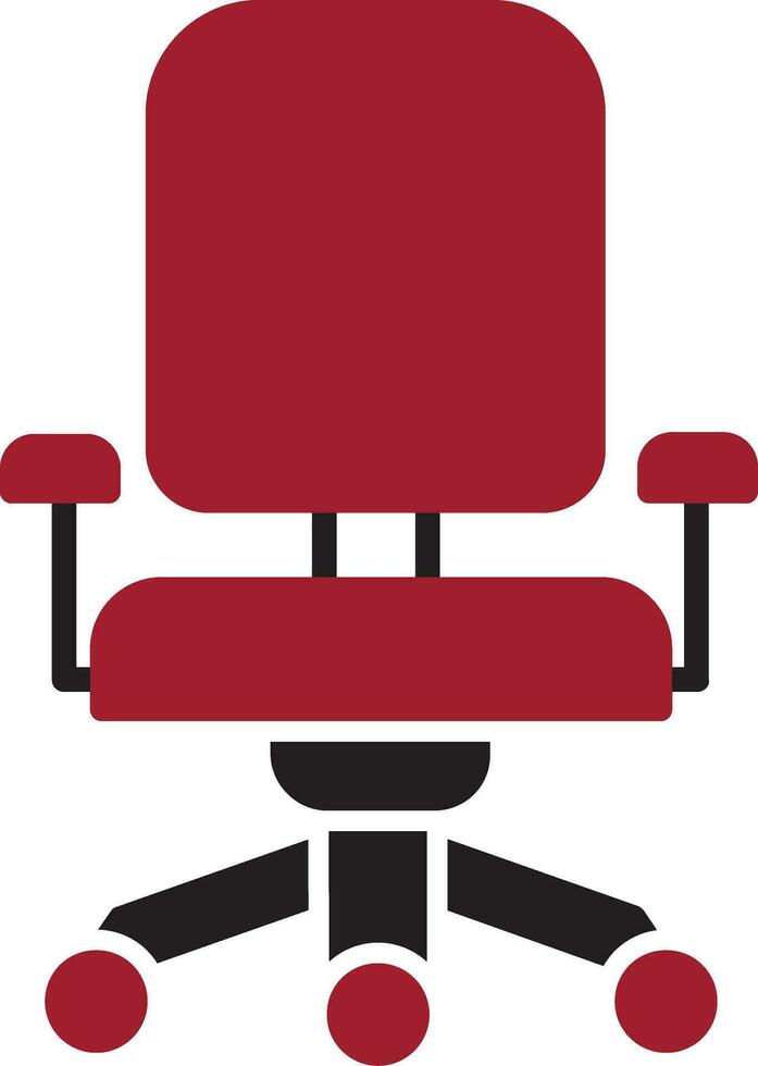 Office Chair Vector Icon