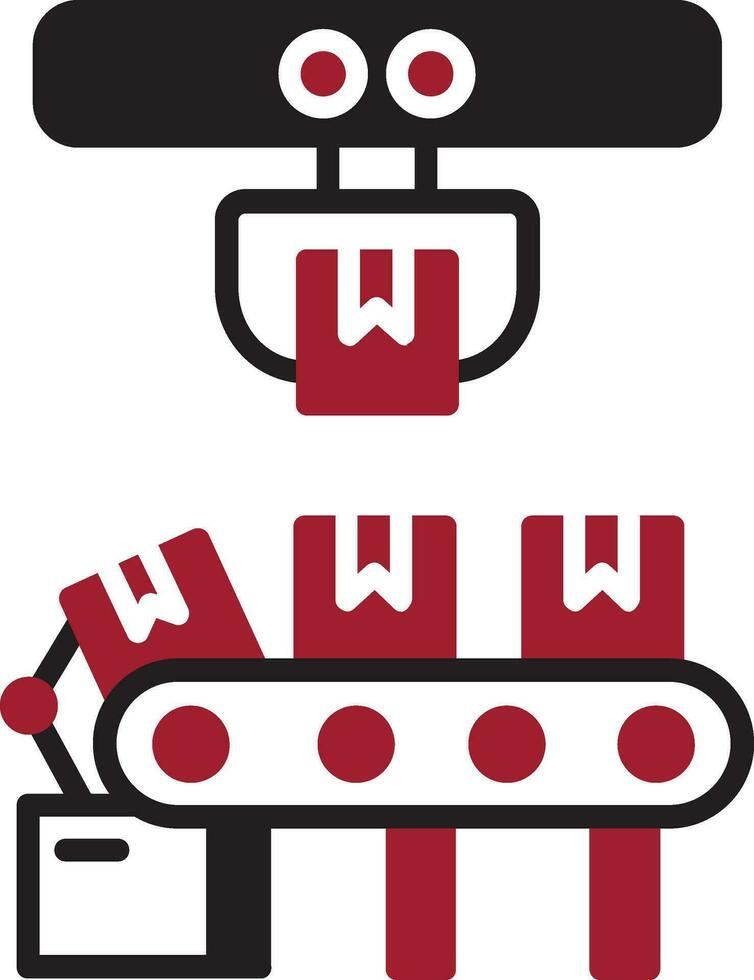 Conveyor Belt Vector Icon