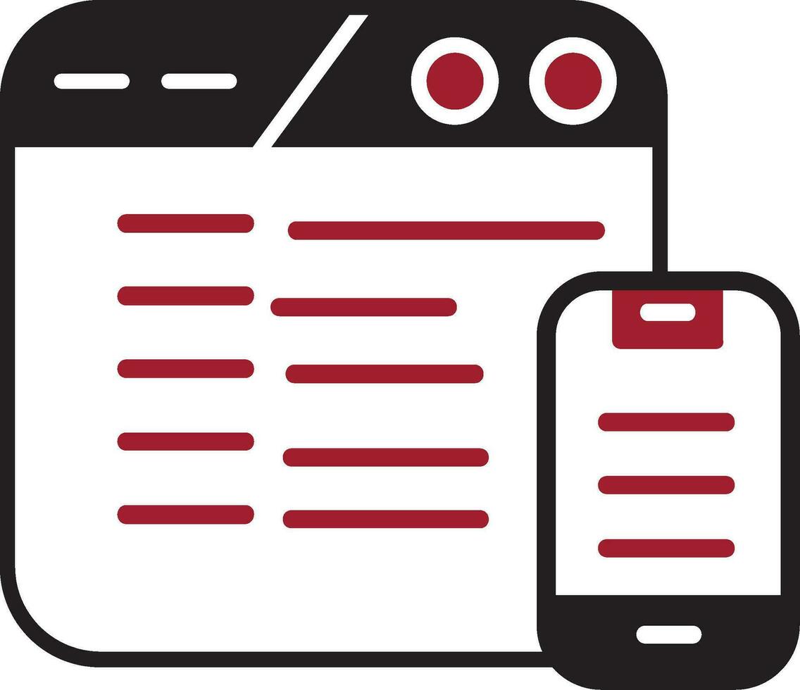 Responsive Vector Icon