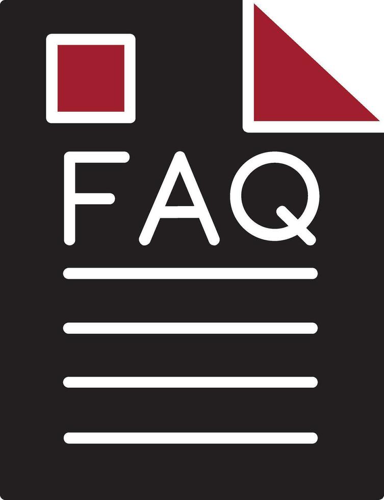 Faq Vector Icon