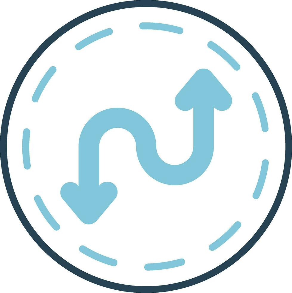 Zigzag Vector Icon
