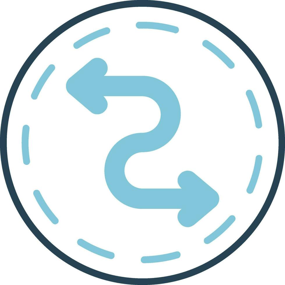 Zigzag Vector Icon