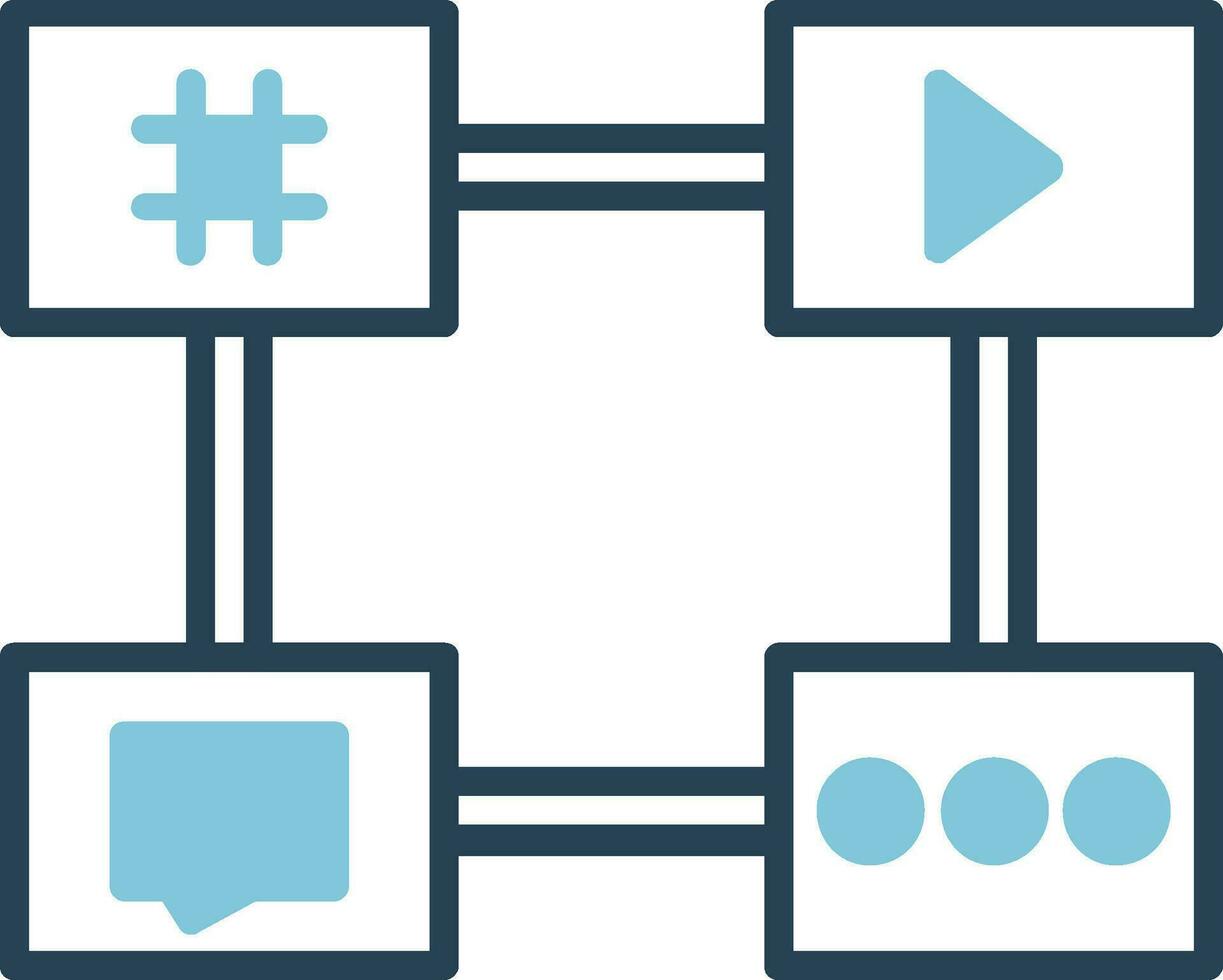 Social Media Vector Icon