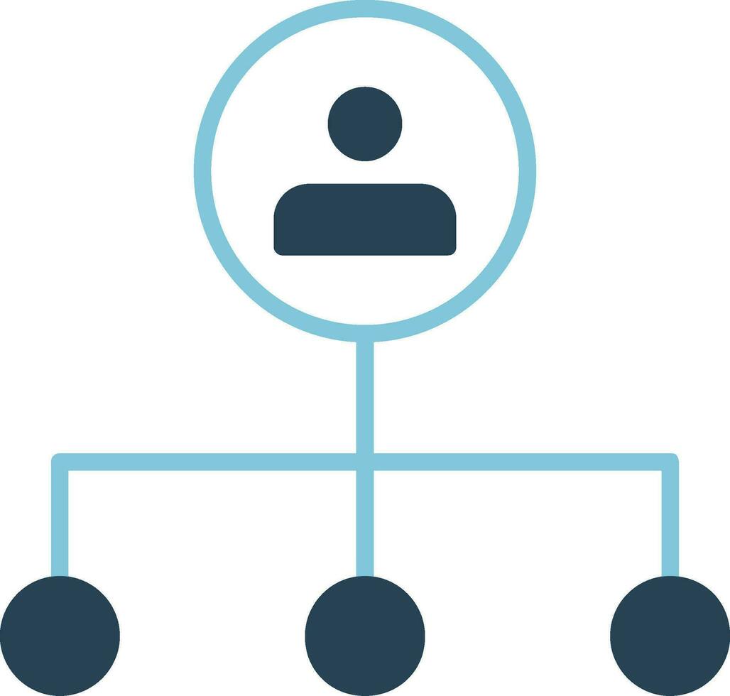 Hierarchical Vector Icon