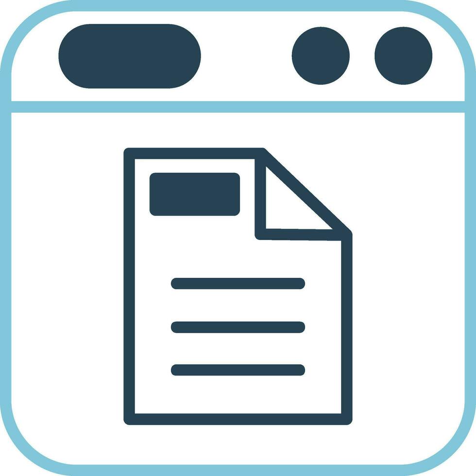 Metadata Vector Icon