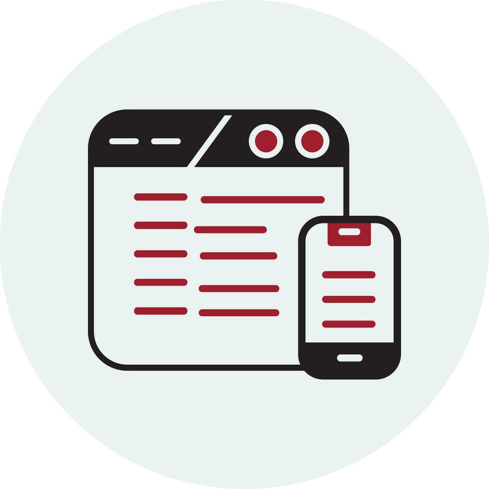 Responsive Vector Icon