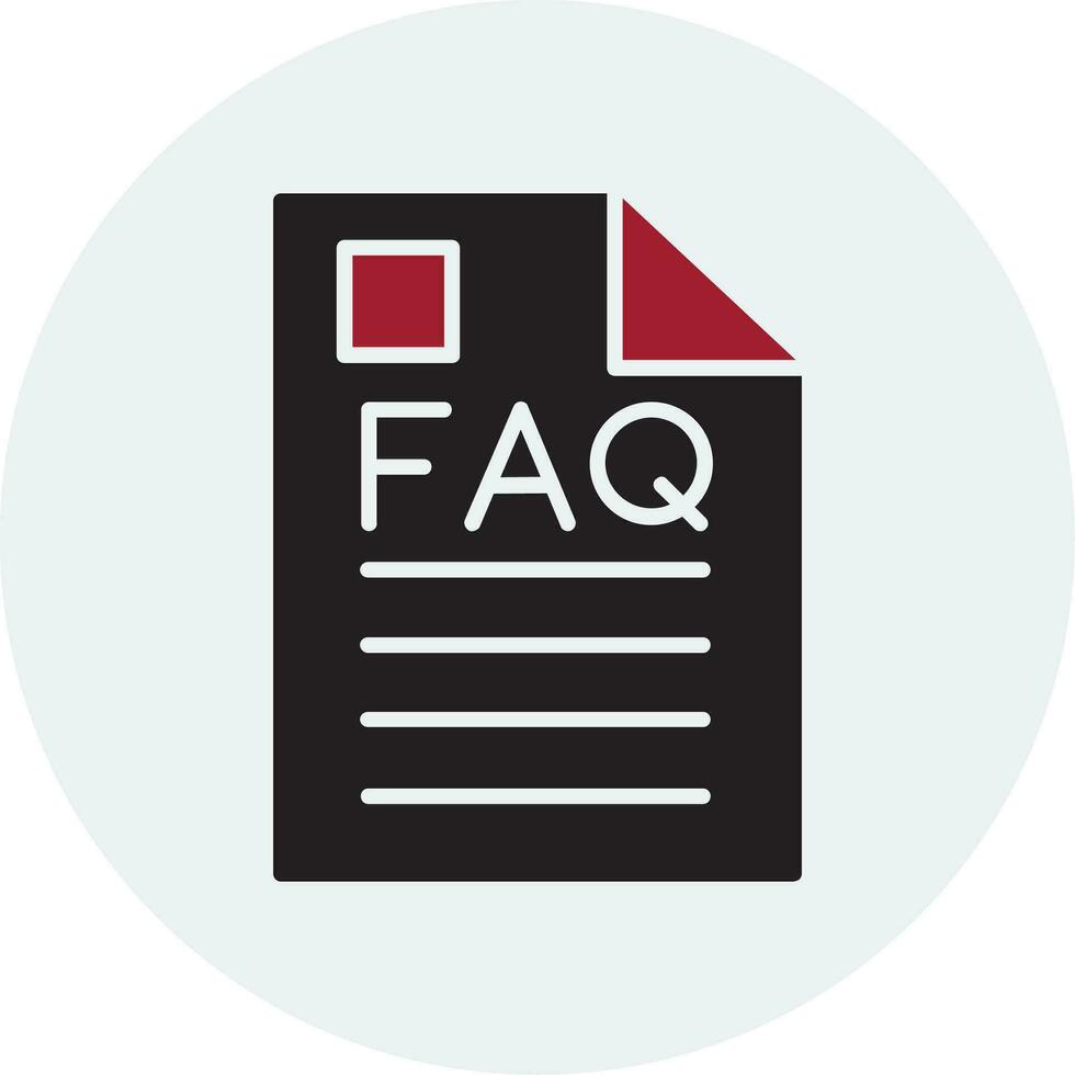 Faq Vector Icon