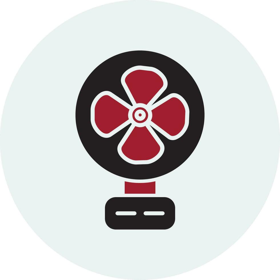 icono de vector de ventilador