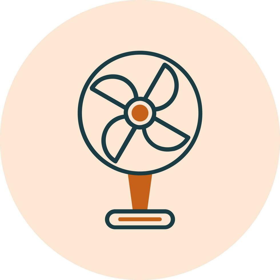 icono de vector de ventilador