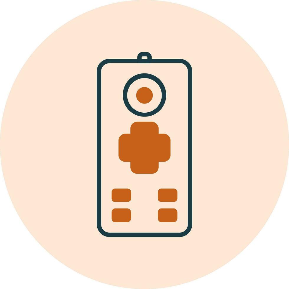 Remote Control Vector Icon