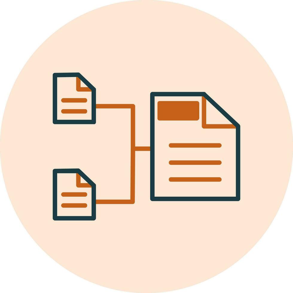 Data Model Vector Icon