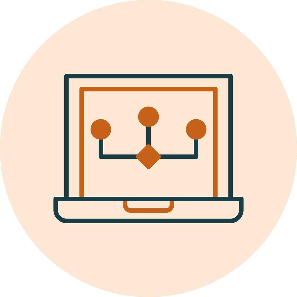 Data Modeling Vector Icon