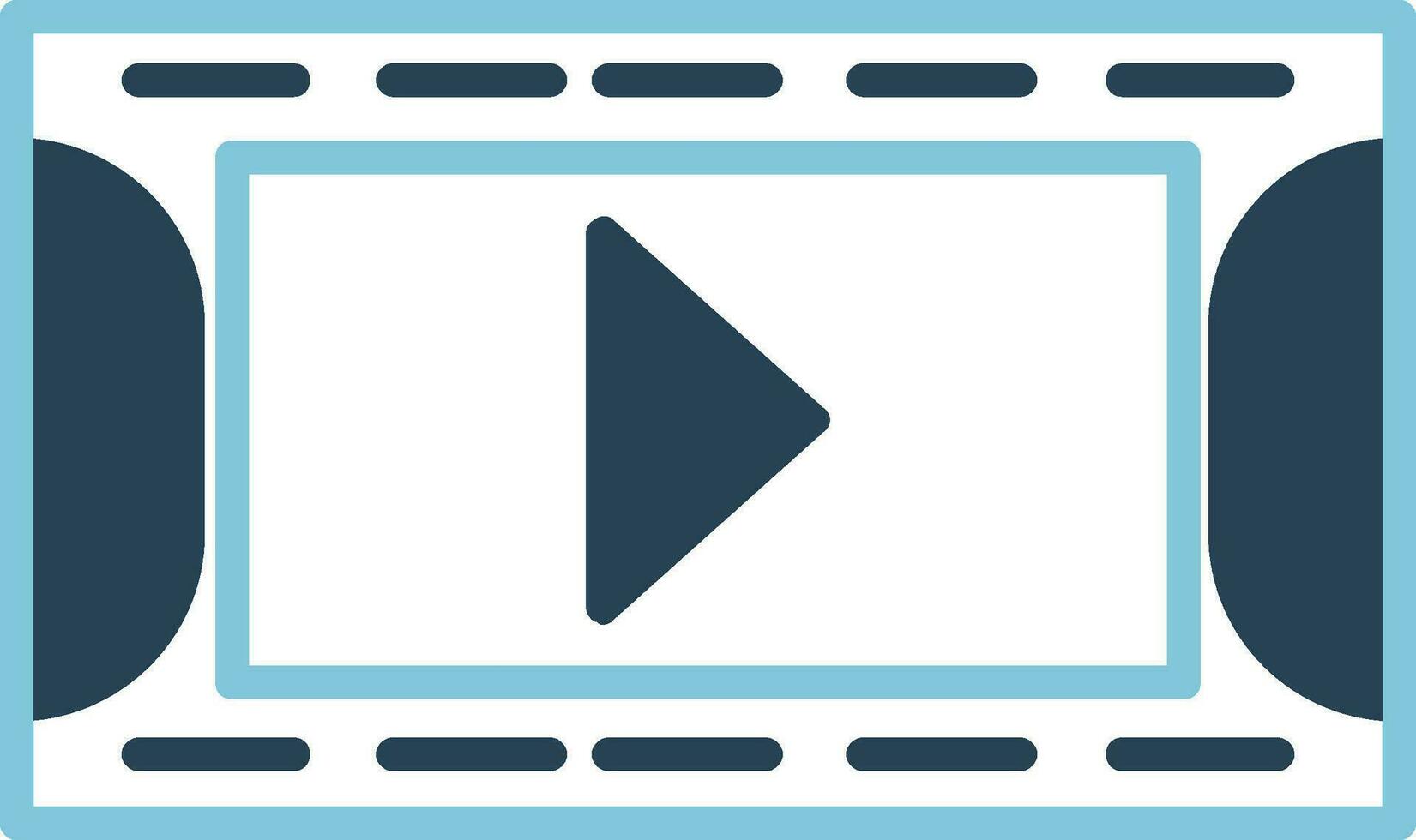 Video reel Vector Icon