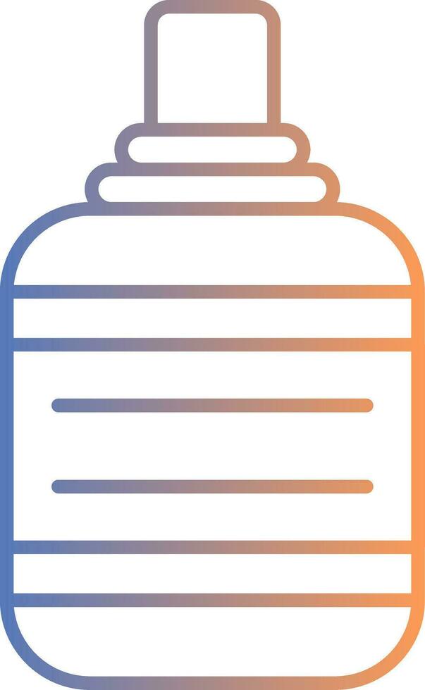 Corrector Line Gradient Icon vector