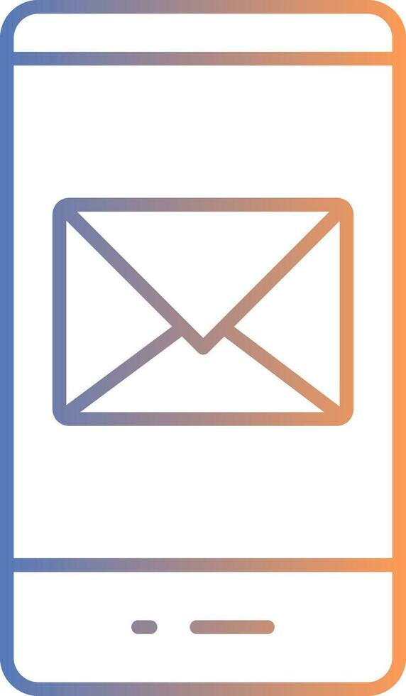 line gradient icon vector