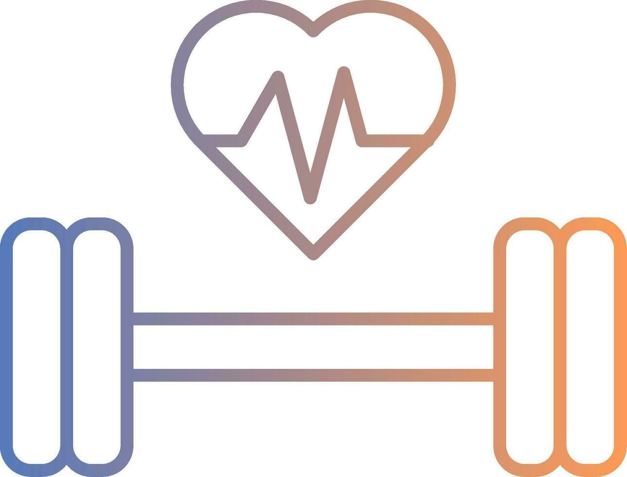 line gradient icon vector