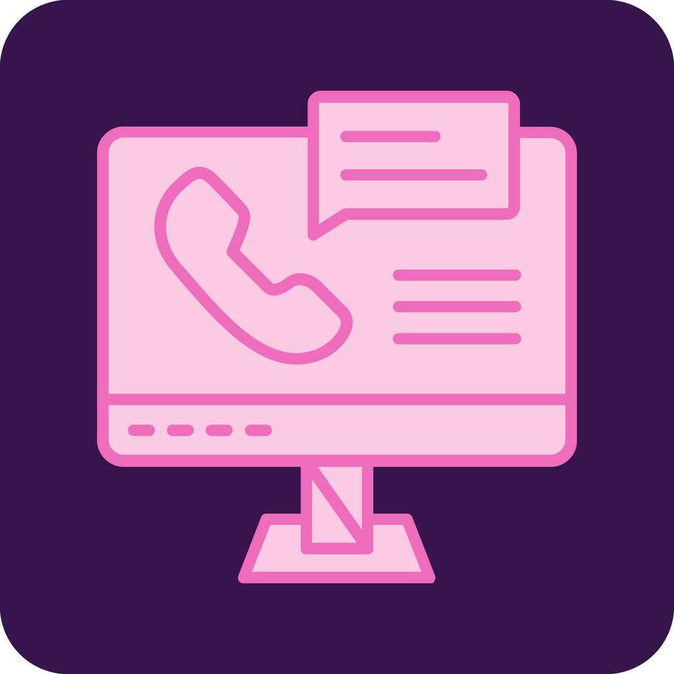 Call Center Vector Icon