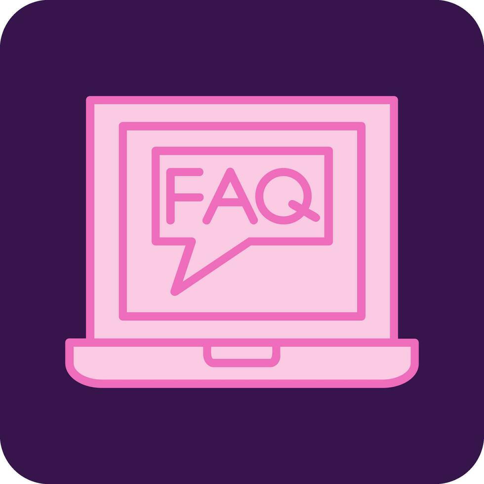 Faq Vector Icon