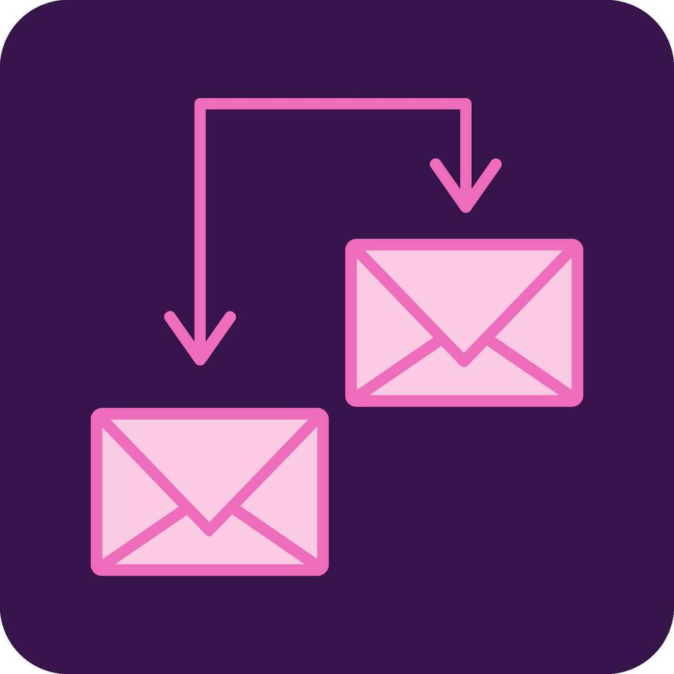 Exchange Mails Vector Icon