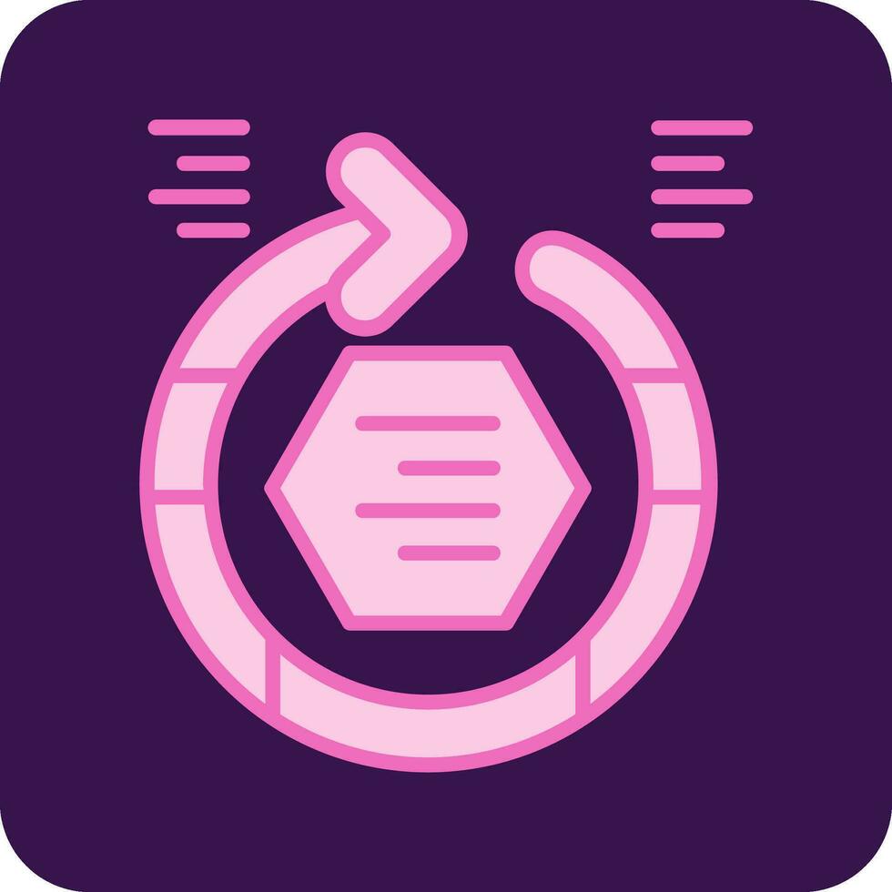 Circular Arrow Vector Icon