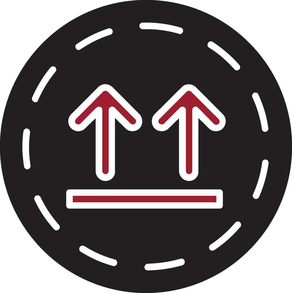 This Side Up Vector Icon
