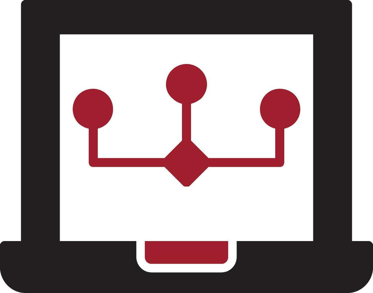 Data Modeling Vector Icon