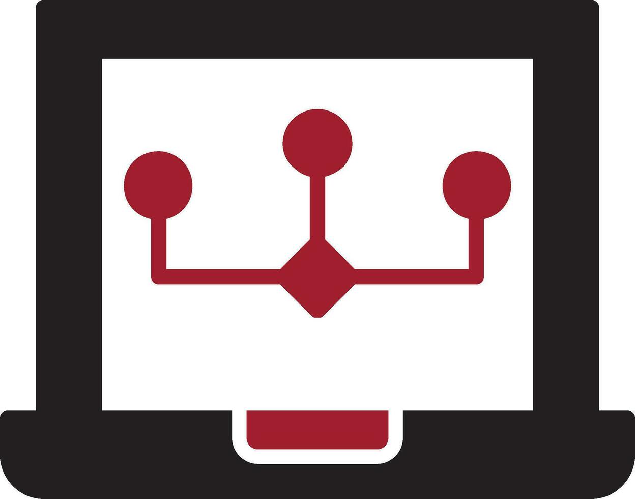 Data Modeling Vector Icon