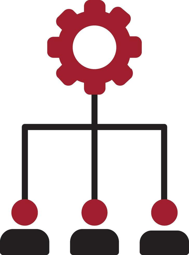 Team Management Vector Icon